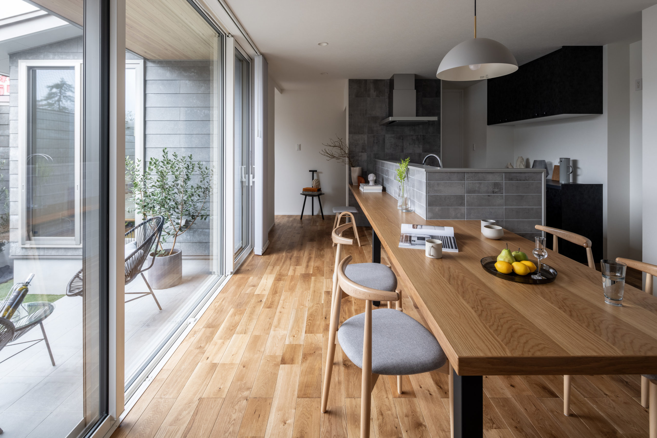 平屋のように住まう家　見学会